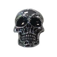 Highway Hawk H01-326 Emblém Skull 4cm chrom